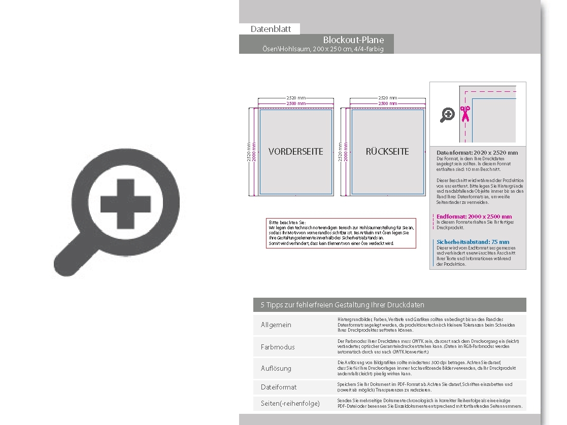 Product Bild hochwertige_blockout-plane_200_x_250_cm__4_4-farbig_bedruckt____sen_im_abstand_von_50_cm_oben_und_unten
