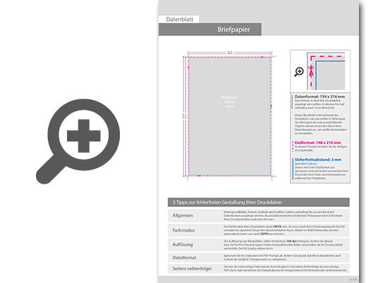 Product Bild briefpapier_din_a5__1_0_farbig__(vorderseite__graustufen___r__ckseite__unbedruckt)__recyclingpapier