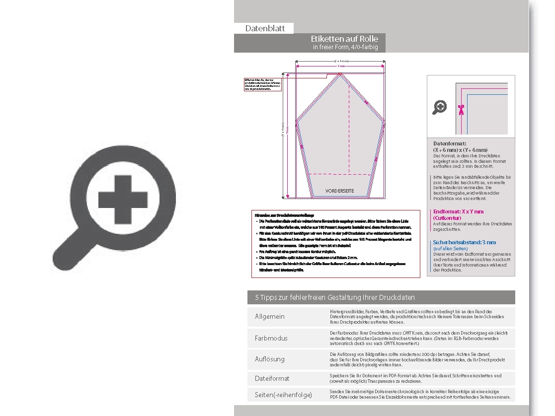 Product Bild hochwertige_etiketten_aus_recycling-pp__freie_gr____e_mit_stanzform