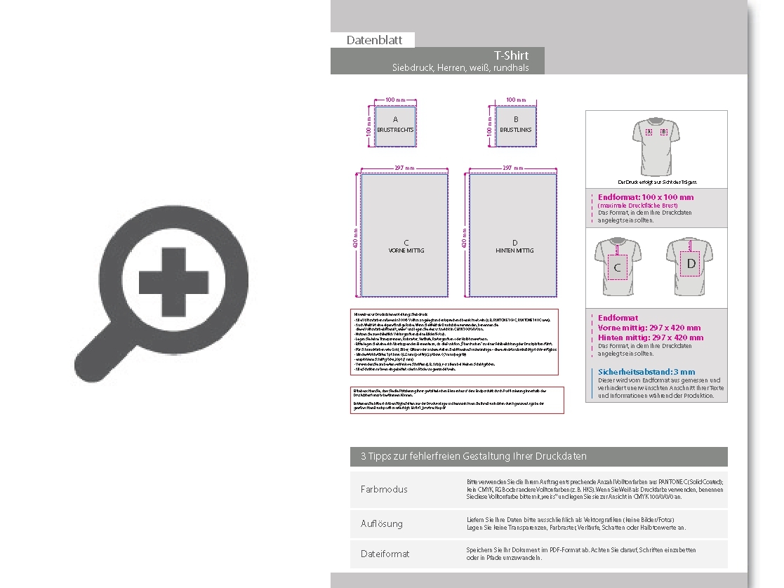 Product Bild t-shirt_herren_wei____budget_-_fruit_of_the_loom__mit_zwei_druckpositionen_(vorne_&_hinten)_2-farbig
